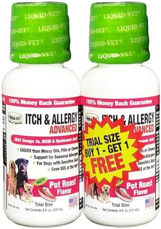 K9 Itch & Allergy Advanced - Omega-3s, MSM, Vitamin E & Hyaluronic Acid