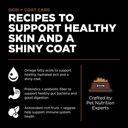 Go! Solutions Skin + Coat Care, Dry Dog Food, Large Breed Puppy Salmon Recipe with Grains, 12 lb Bag