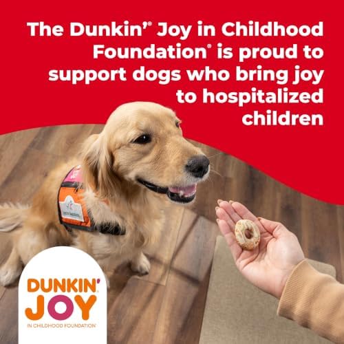 Milk-Bone Dunkin’ Vanilla Glaze Flavor Dog Biscuits, 8 Oz.