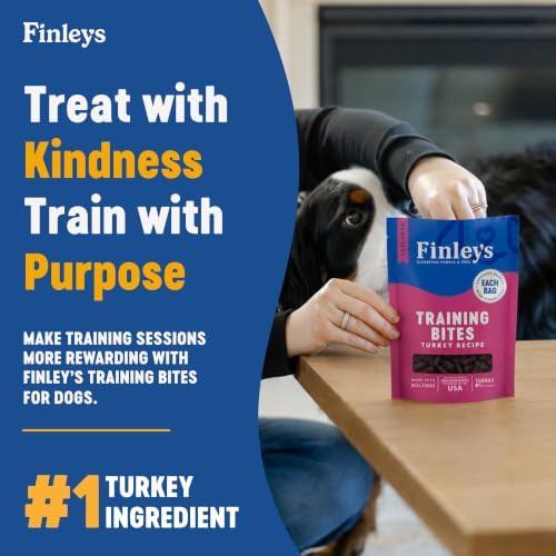 Finley's Training Treats Turkey Soft Low Calorie Dog Treats, 16oz, 2 Pack