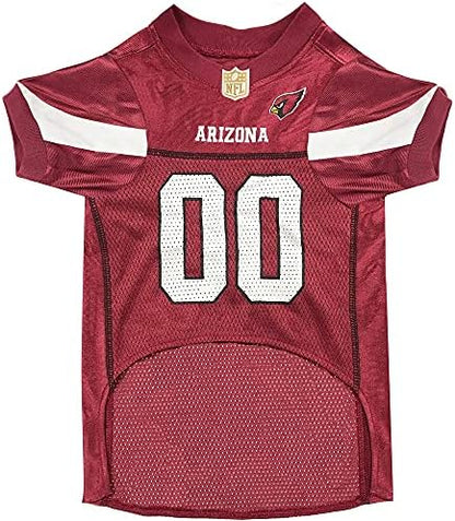 Pets First NFL Arizona Cardinals Dog Jersey, Size XX-Large, Football Shirt Costume for Pet, Dog Sports T-Shirt, NFL Team Clothing for Cats, Licensed Pet Apparel Available in 7 Sizes and 32 Teams