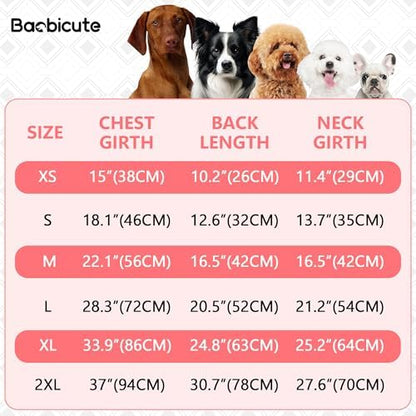 Fuzzy Dog Hoodie Sweater for Large Dogs Warm Winter Dog Clothes with Double-Sided Plush Fleece Soft Stretchy Pet Coats Hooded Sweatshirt for Medium Large Dogs