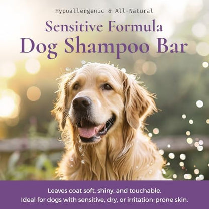 J.R.LIGGETT'S Dog Shampoo Bar for Dogs with Sensitive Skin 3.5 oz