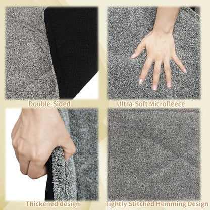 Self-Warming Cat Bed Pad, Self-Heating Cat Bed Mat Thermal Blanket for Indoor Cats & Small Dogs,30x20 inches