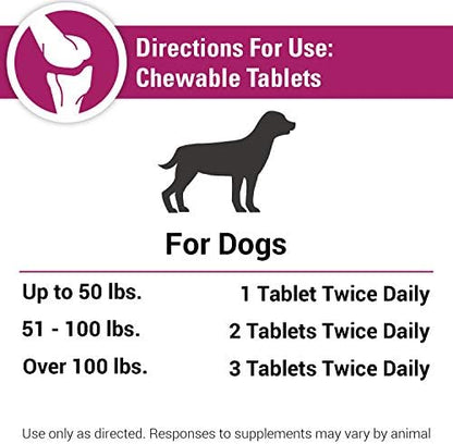 Vet Classics Pain Plus Extra Strength Dog Supplement - 120 Tablets