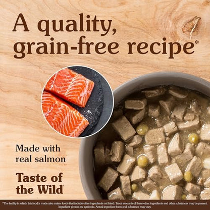 Taste of the Wild Pacific Stream Wet Food Salmon in Gravy 13.2oz Case of 12