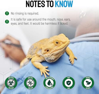 SILVER GRADE Reptile Antibiotics Mouth Rot Spray for Snakes & Lizards