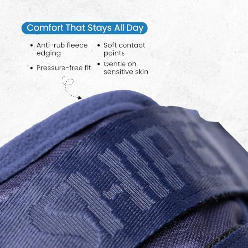 Shires FlyGuard Pro Fine Mesh Fly Mask with UV Protection Navy/Extra Extra Full/Ears