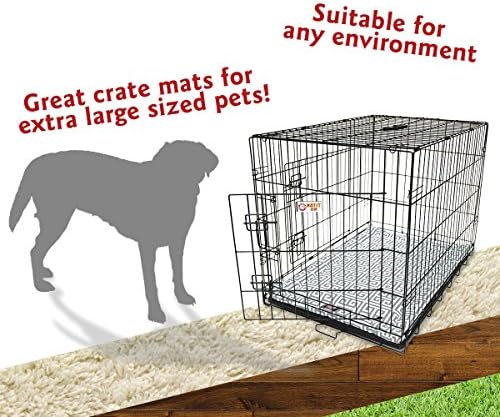 48" Towers Gray Crate Dog Bed Mat By Majestic Pet Products