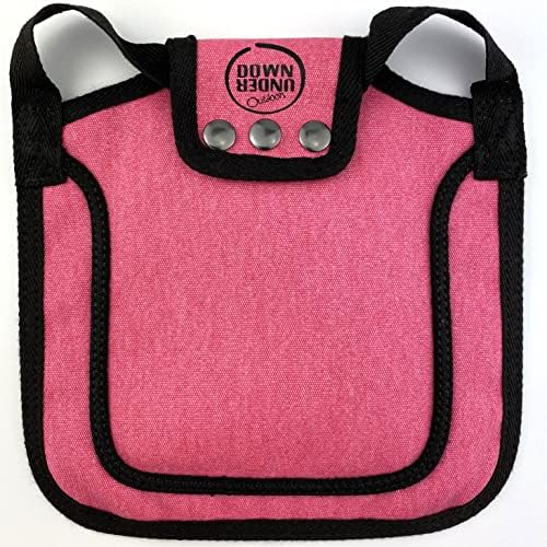 DOWN UNDER OUTDOORS 4 Pack Medium-Large Chicken Saddle, Hen Apron (Pink)
