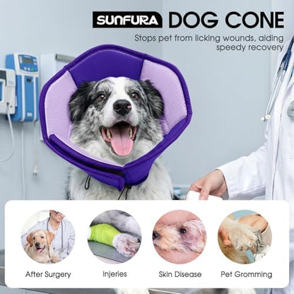 Dog Cones for Medium Dogs Soft Cone for Dogs to Stop Licking