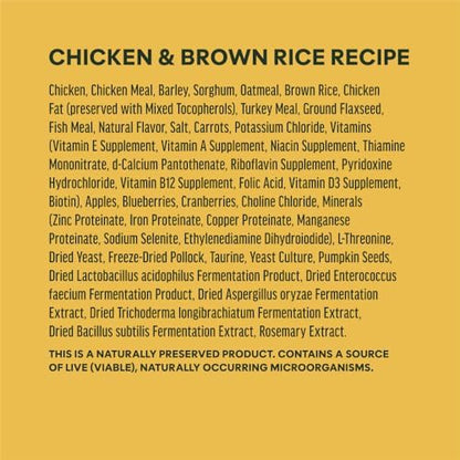 Instinct BeNatural, Natural Dry Dog Food, Raw Coated Kibble, Whole Grain - Real Chicken & Brown Rice, 4.5 lb. Bag (Pack of 2)