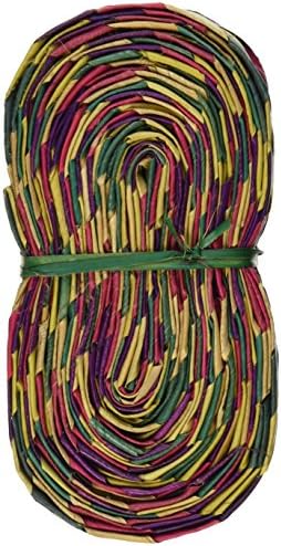 Planet Pleasures Rainbow Straight Style Bird Toy, 30' x 2"/Large