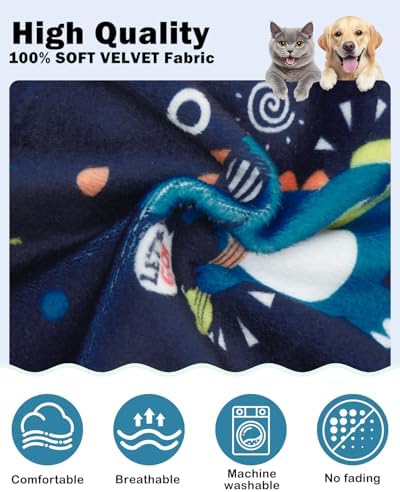 CuteBone Dinosaur Costume Dog Pajamas, Stretchy Spandex Crystal Velvet Sleepwear Coat for Small Dogs, Soft & Warm Pet Outfit Clothes for Cold Weather, Cozy Pullover Design COSP19S