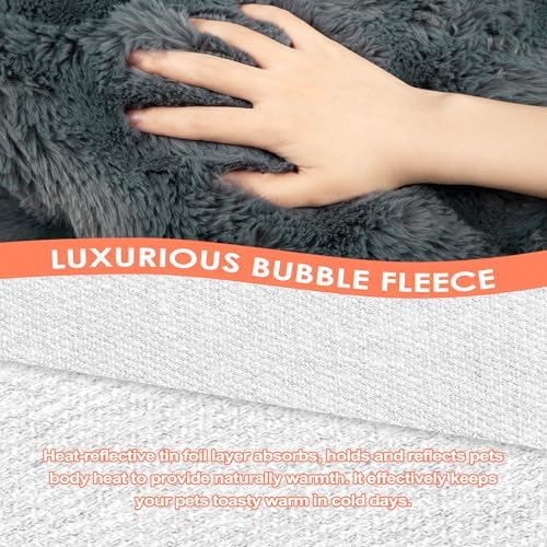 Cat Bed Cave Sleeping Bag, Cozy Soft Cat Bed, Pet Mat Self Warming Pad Sack for Cats