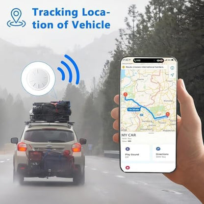 Vehicle Tracking Device,2PCS GPS Tracker for Vehicles