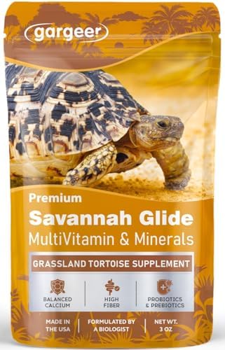 Gargeer 3oz Grassland Tortoise Multivitamins & Minerals Powder. Made in USA