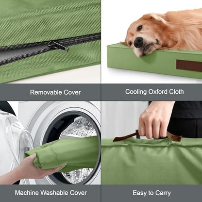 Jumbo Waterproof Orthopedic Dog Bed for Extra Large Dogs