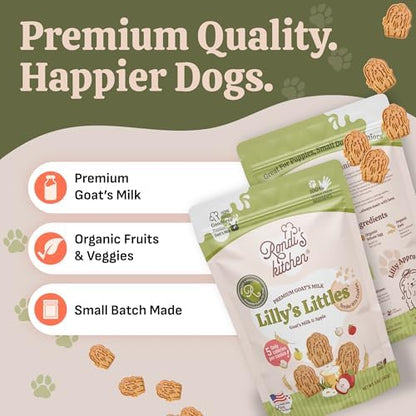Lilly's Littles Goat Milk Dog Treats, Goat's Milk & Apple