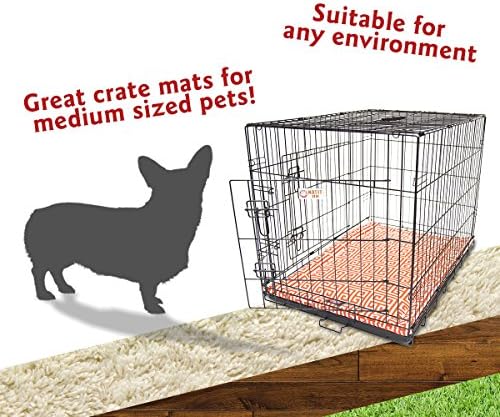 36" Towers Orange Crate Dog Bed Mat By Majestic Pet Products