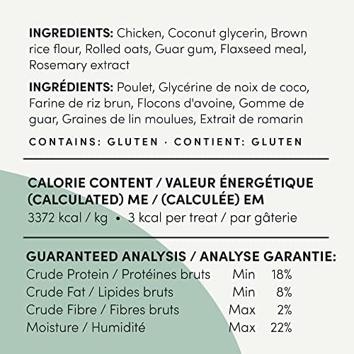 Crumps Naturals Mini Trainer Semi Moist Chicken 300g/10.6oz(Product Packaging May Vary)