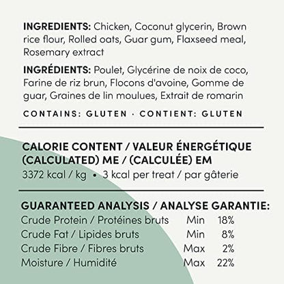 Crumps Naturals Mini Trainer Semi Moist Chicken 300g/10.6oz(Product Packaging May Vary)