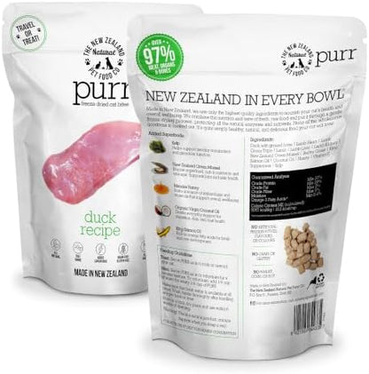 The New Zealand Natural Pet Food Co. Purr Duck Freeze Dried Recipe