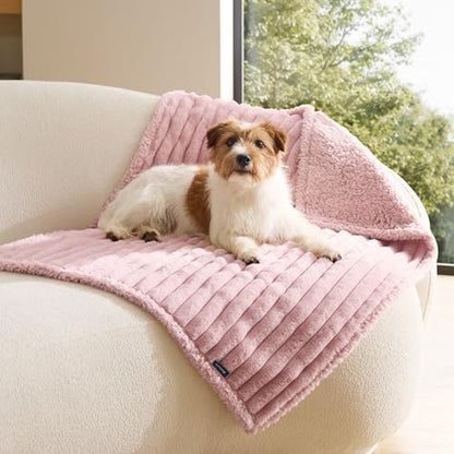 Bedsure ComfyFleece™ Waterproof Dog Blankets for Medium Dogs 30"x40"