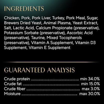 Sheba Meaty Tender Sticks Chicken Cat Treats, Chicken Flavor, Cat Snacks, 0.14 oz., 5 Count (Pack of 20)