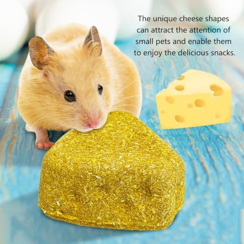 6 PCS Bunny Chew Toys for Teeth Natural Guinea Pig Treat
