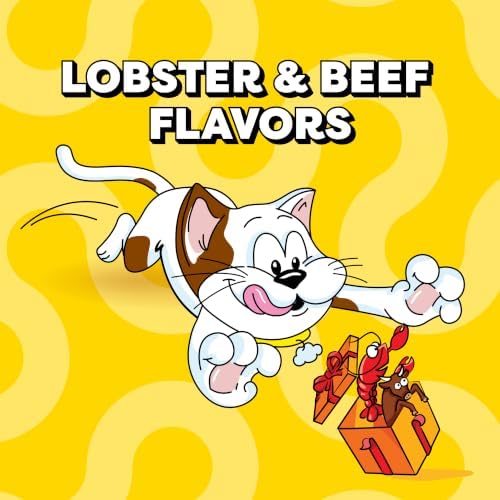 Temptations Birthday Crunchy and Soft Cat Treats, Lobster & Beef, 16 oz