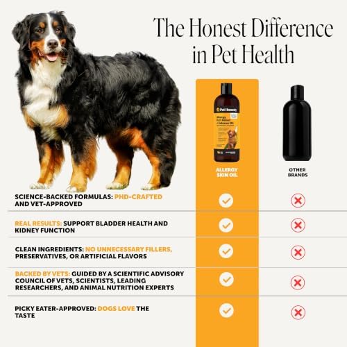 Pet Honesty Anti-Itch Salmon Oil, Itchy Skin Relief, 16 oz
