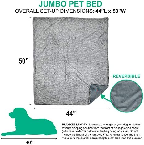 Sport Pet Jumbo Gray Blanket