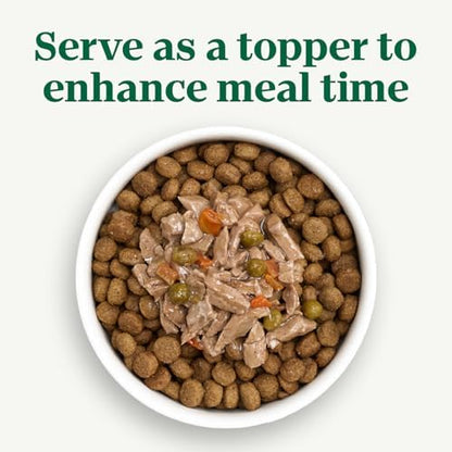Nutro Hearty Stew Wet Dog Food, Tender Chicken, 12.5 oz, 12 Pack