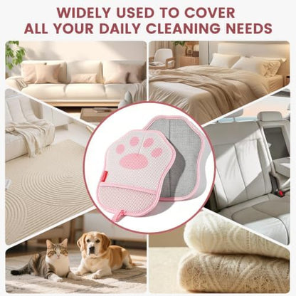 CareCove Reusable Electrostatic Pet Hair Removal Glove for Cats & Dogs