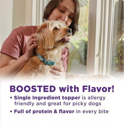 Wellness Bowl Boosters Bare Freeze Dried Dog Beef Food Topper for Small, Medium, and Large Breeds, Grain Free, Natural, 4 oz Bag (Pack of 2)