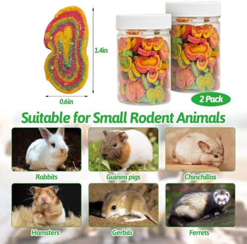 Fhiny 0.57lb Rabbit Chew Toys, Mixed Forage Beetroot Carrot and Pumpkin Bunny Treats for Hamsters Guinea Pigs Chinchillas and Other Small Rodents Teeth Grinding