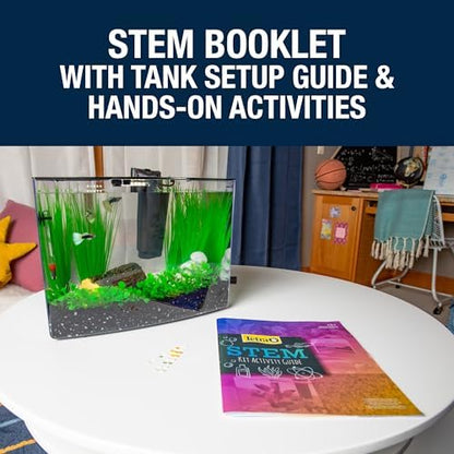 Tetra STEM 3 Gallon Fish Tank Kit with Activities for the Classroom or Home