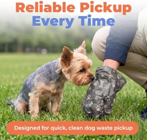 Best Pet Supplies Poop Bags for Dogs - Gray, 150 Count