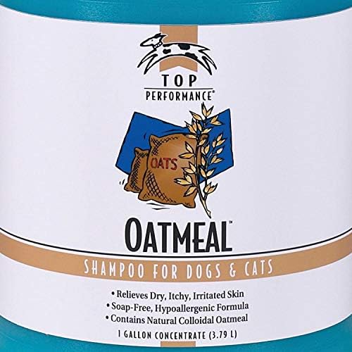 Top Performance Oatmeal Dog and Cat Shampoo, 1-Gallon