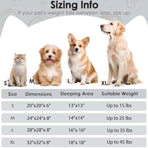 28in Large Dog Bed, Calming Donut Bed for Puppy and Kitten (Dark Grey)
