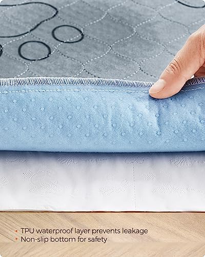 Feandrea Washable Pee Pads for Dogs, Waterproof, 48 x 35.8 Inches, 2 Pack