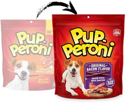 Pup-Peroni Original Bacon Flavor Dog Treats, 22.5 Oz. Bag