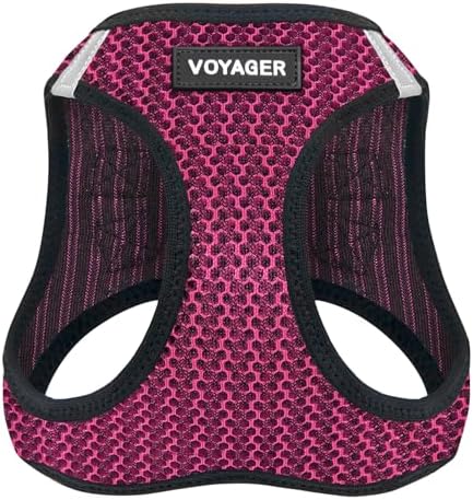 Voyager Step-in Air Dog Vest Harness - Fuchsia (2-Tone), X-Large