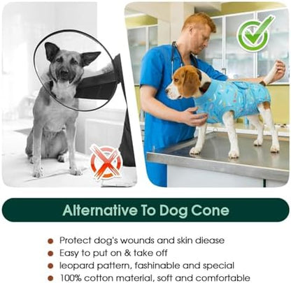 Kuoser Recovery Suit for Dogs After Surgery, Female Dog Onesie for Surgery