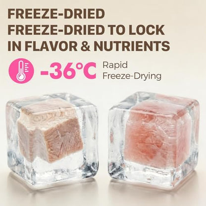 Freeze Dried Duck Treats for Dogs & Cats, 5.3 oz