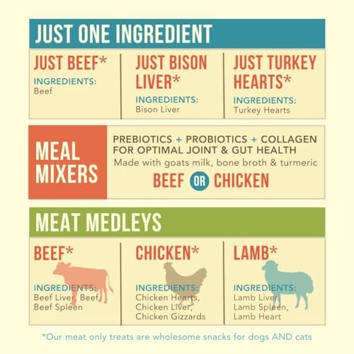 Beef SuperfoodPLUS Meal Mixers for Dogs - USA Sourced Meal Toppers for Dogs, Supporting Joint, Gut, and Heart Health - Dog Prebiotics and Probiotics Food Mixers - 5 oz