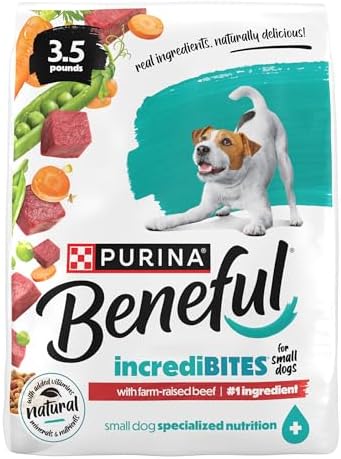 Beneful Purina IncrediBites with Farm-Raised Beef, Small Breed Dry Dog Food