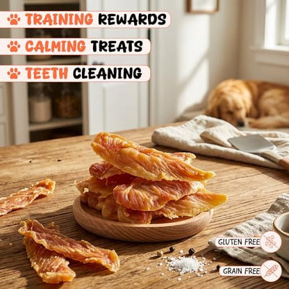 Annika Chicken Jerky Dog Treats Natural Chew Snack
