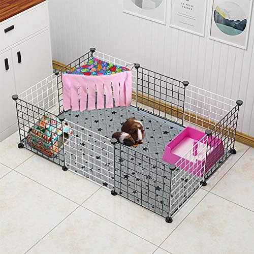 RIOUSSI Guinea Pig Hideout Hideaway Corner Fleece Toys Cage Accessories